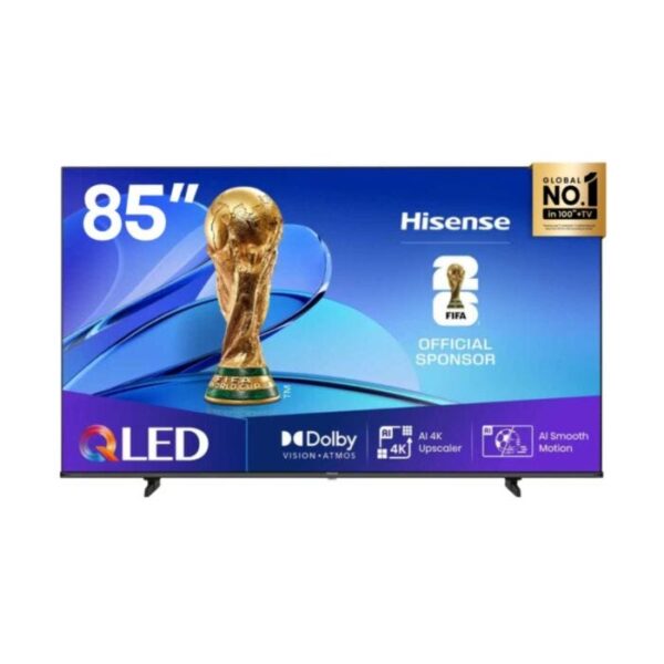 Hisense 216cm (85") QLED 4K 60Hz VIDAA Smart TV - 85Q6Q